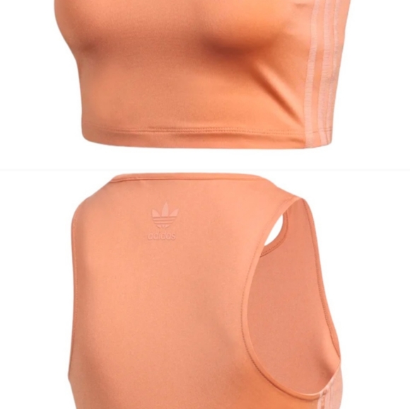 Adidas x Fiorucci Collab 2 piece  Biker Shorts M, Bra Top XL Worn once - Picture 5 of 5